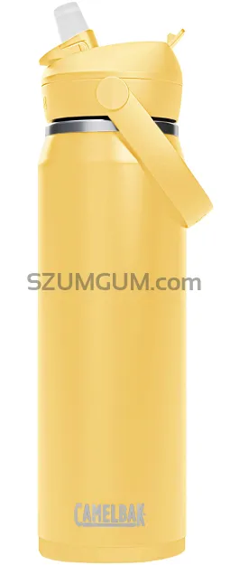Butelka termiczna Camelbak Thrive Flip Straw Insulated SST 740 ml / 25 oz - yellow