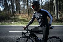 Bluza rowerowa nieocieplana Rogelli EXPLORE, czarno-biała roz. XL - 10