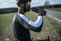 Bluza rowerowa nieocieplana Rogelli EXPLORE, czarno-biała roz. XL - 9