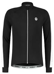 Bluza rowerowa nieocieplana Rogelli EXPLORE, czarno-biała roz. XL