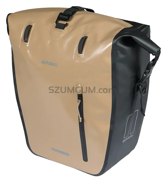 Sakwa Basil Rivo L – 25–31 L - Single Bag Tarpaulin MIK Hooks - sand/black