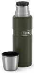 Oryginalny termos Thermos King 0,47 L - zieleń wojskowa - 2