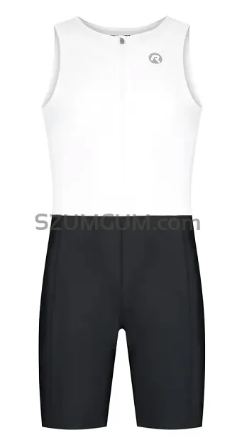 Strój triathlonowy Rogelli Florida - czarno-biała unisex