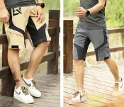 Szorty rowerowe Rockbros YPK020 - beige - 5