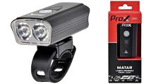 Lampa przednia Prox Matar 900lm, 2800mah, usb-c - 2