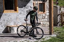 Lekka kurtka rowerowa Rogelli MONO ze średnim ociepleniem, khaki-czarny - 10