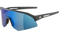 Okulary Alpina SONIC HR Q-LITE -  Black Matt - szkło Blue