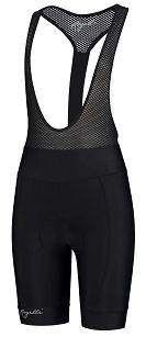 Damskie spodenki kolarskie Rogelli DETACH z odpinanymi szelkami, czarne roz. XL