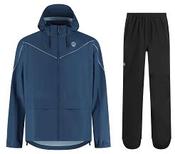 Zestaw przeciwdeszczowy Rogelli Essential Commuter Unisex blue
