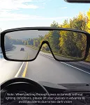 Rockbros SP348 - uniwersalne optyczne okulary z polaryzacją - white / mirror blue - 9