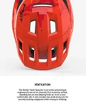 Kask młodzieżowy MET Shelter Youth - red glossy - 6