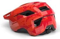 Kask młodzieżowy MET Shelter Youth - red glossy - 3