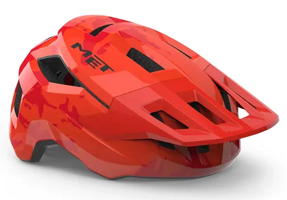 Kask młodzieżowy MET Shelter Youth - red glossy