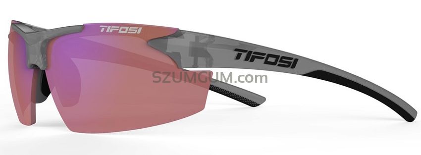 Okulary TIFOSI TRACK satin vapor (1 szkło AC Red 39% transmisji światła)