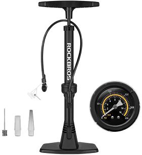 Pompka rowerowa Rockbros 42510001001 podłogowa - czarna