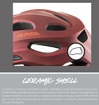 Kask rowerowy Alpina PARANUS - Rose - 12