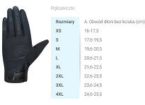 Letnie rękawiczki rowerowe Chiba BIOXCELL TOURING - czarne - 4