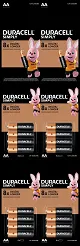 Baterie LR6 Duracell AA alkaline Standard 16 szt. blister