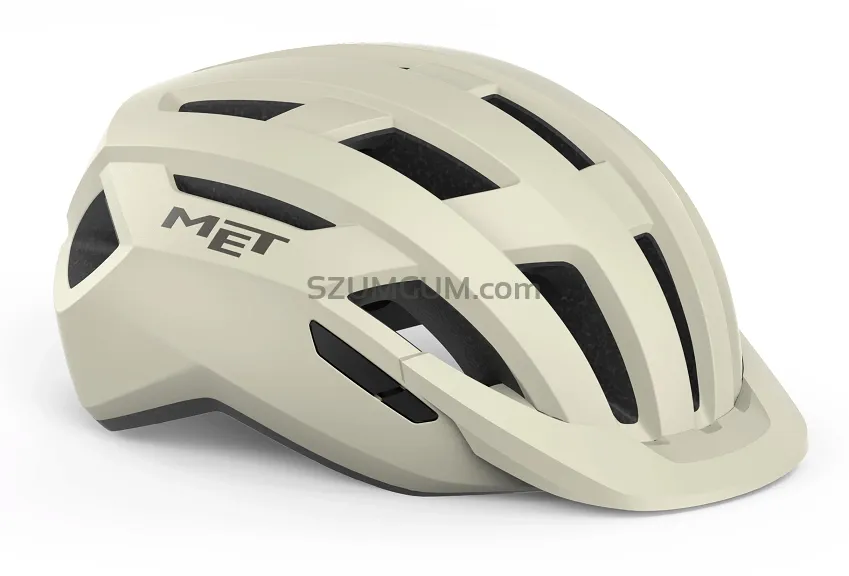 Kask rowerowy Met Allroad MIPS - off white matt
