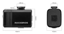 Inteligentna lampka Rockbros M6 1000 lm z cyfrowym wyświetlaczem GoPro - pink - 15
