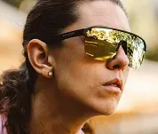 Okulary TIFOSI SANCTUM SL - matte black- yellow mirror - 6