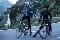 Damska wydajna bluza rowerowa Rogelli DISTANCE DWR, szaro-różowa - 9