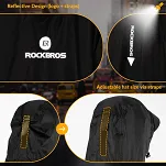 Ponczo przeciwdeszczowe Rockbros YPY022 unisex z miejscem na plecak - 4