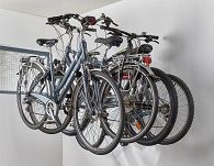 Wieszak ścienny na 4 rowery, składany - B053Q4RA - 4