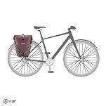 Sakwy rowerowe tylne Ortlieb Back Roller Urban QL2.1 (1szt.) 20L - Ash-rose - 5