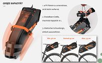 Wodoszczelna torba rowerowa pod siodełko - Rockbros C43 | 10L - 9