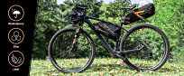 Wodoszczelna torba rowerowa pod siodełko - Rockbros C43 | 10L - 10