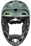 Kask rowerowy UVEX Revolt MIPS z zdejmowaną gardą - moss green black matt - 2