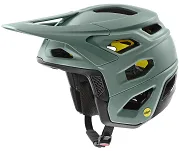 Kask rowerowy UVEX Revolt MIPS z zdejmowaną gardą - moss green black matt - 6