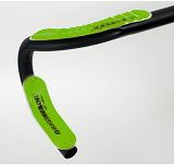 Wkładki żelowe BIKE RIBBON GEL PAD FIRM super miękkie, zielone, 2x proste, 2x wykręcone - 2