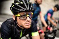 Rogelli SWITCH blue - okulary sportowe z wymiennymi szkłami i zdjemowalnymi ramkami - 4