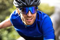 Rogelli SWITCH blue - okulary sportowe z wymiennymi szkłami i zdjemowalnymi ramkami - 6