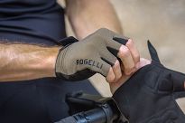 Rękawiczki rowerowe Rogelli CORE khaki - 3