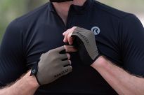 Rękawiczki rowerowe Rogelli CORE khaki - 5