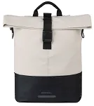 Torba miejska Basil Cove - bicycle shopper MIK Hooks - 14-16L - off-white/black - 2