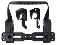 Torba miejska Basil Cove - bicycle shopper MIK Hooks - 14-16L - off-white/black - 8