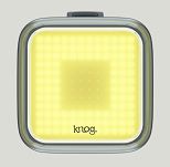 Lampka przednia Knog Blinder Square - 4
