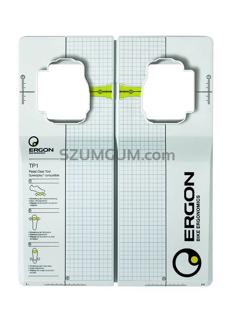Narzędzie do ustawienia bloków w butach Ergon TP1 cleat tool speedplay compatible