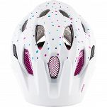Kask rowerowy Alpina Carapax JR - White Polka Dots - 2