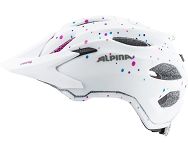 Kask rowerowy Alpina Carapax JR - White Polka Dots - 4