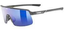 Okulary Uvex Dyrt - szary smoke / blue mirror - 2