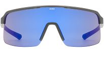 Okulary Uvex Dyrt - szary smoke / blue mirror - 3