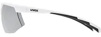 Okulary Uvex Aerios - white matt / mirror silver - 3