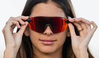 Okulary TIFOSI VOGEL SL matte black (1szkło Smoke Red 15,4% transmisja światła) - 4