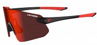   Okulary TIFOSI VOGEL SL matte black (1szkło Smoke Red 15,4% transmisja światła)