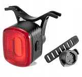 Lampka rowerowa tylna Rockbros Q2S - z inteligentnym systemem stop - 3